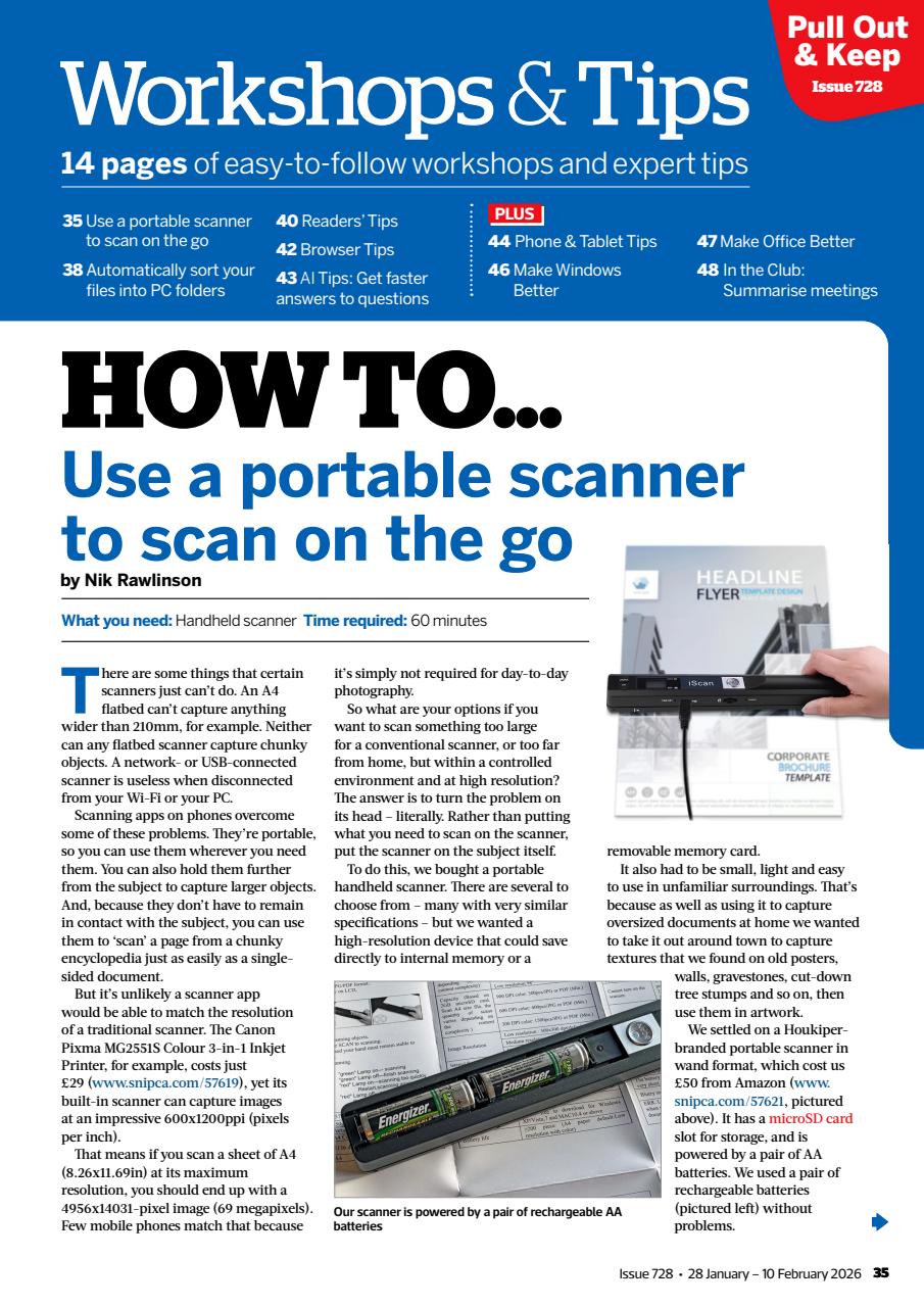 Computer Active Preview Pages