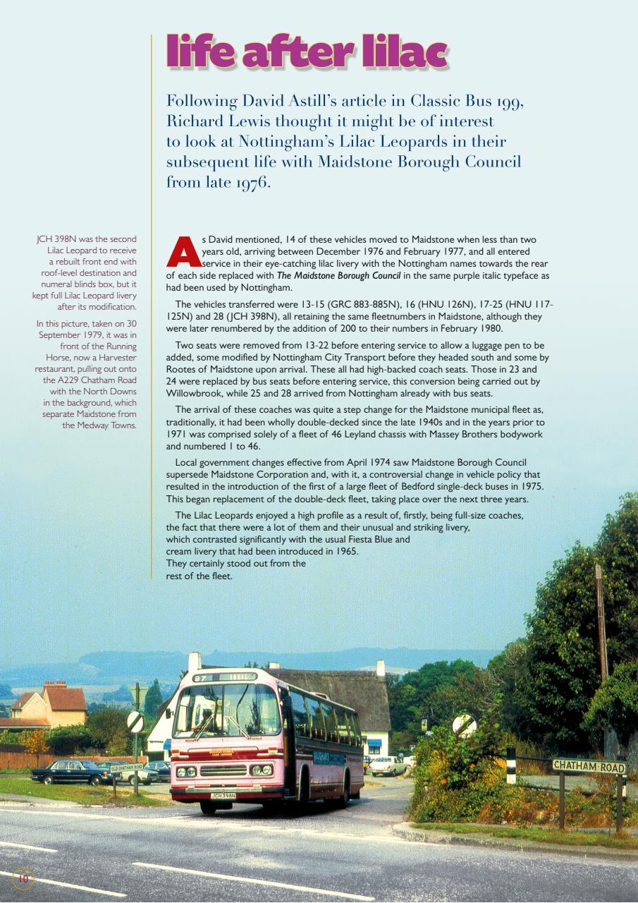 Classic Bus Preview Pages