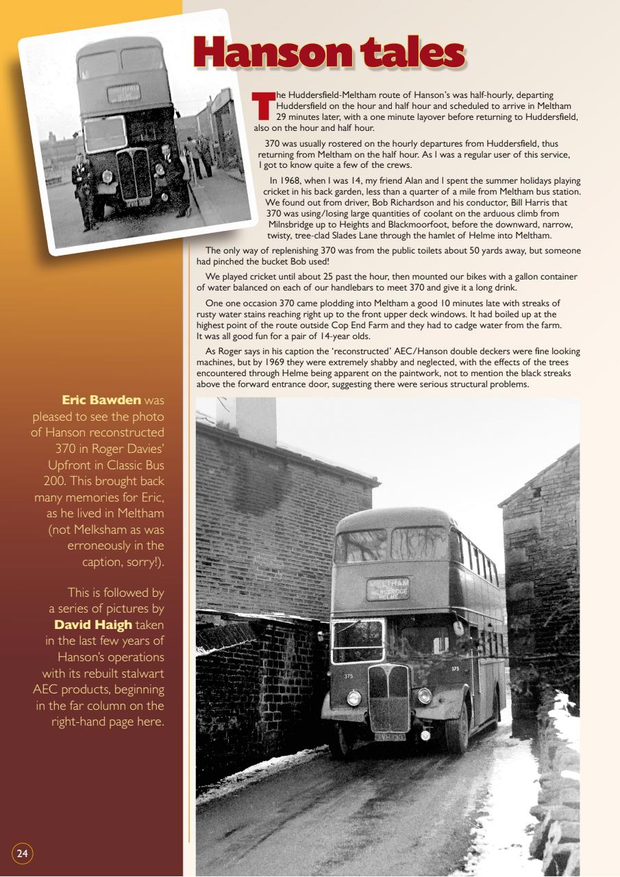 Classic Bus Preview Pages