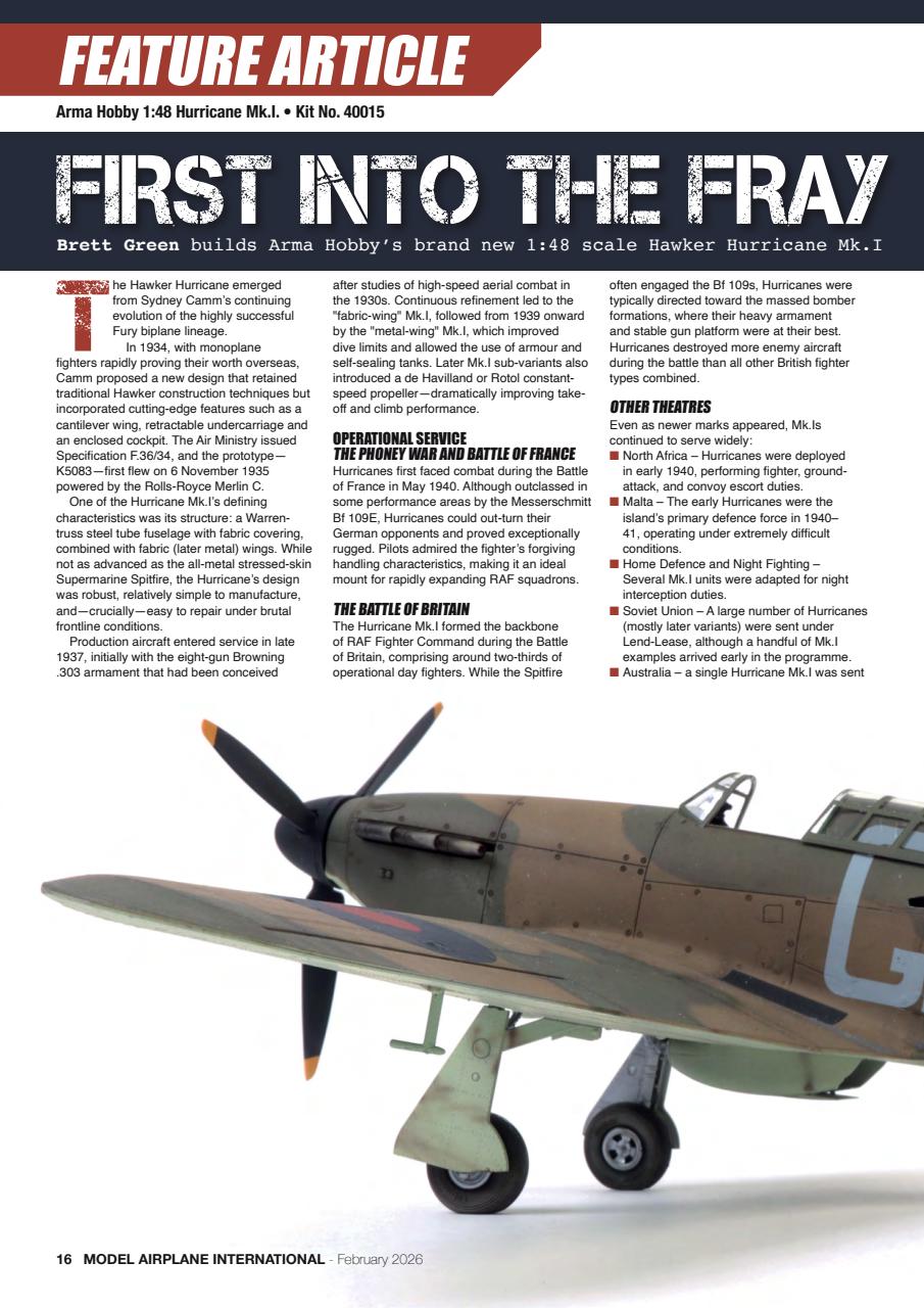 Model Airplane International Preview Pages