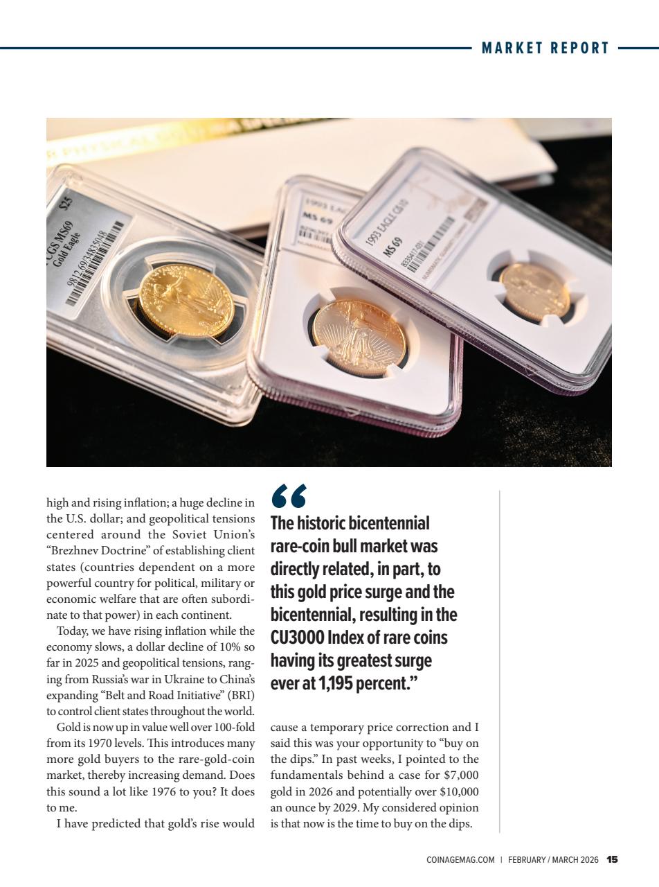 COINage Magazine Preview Pages