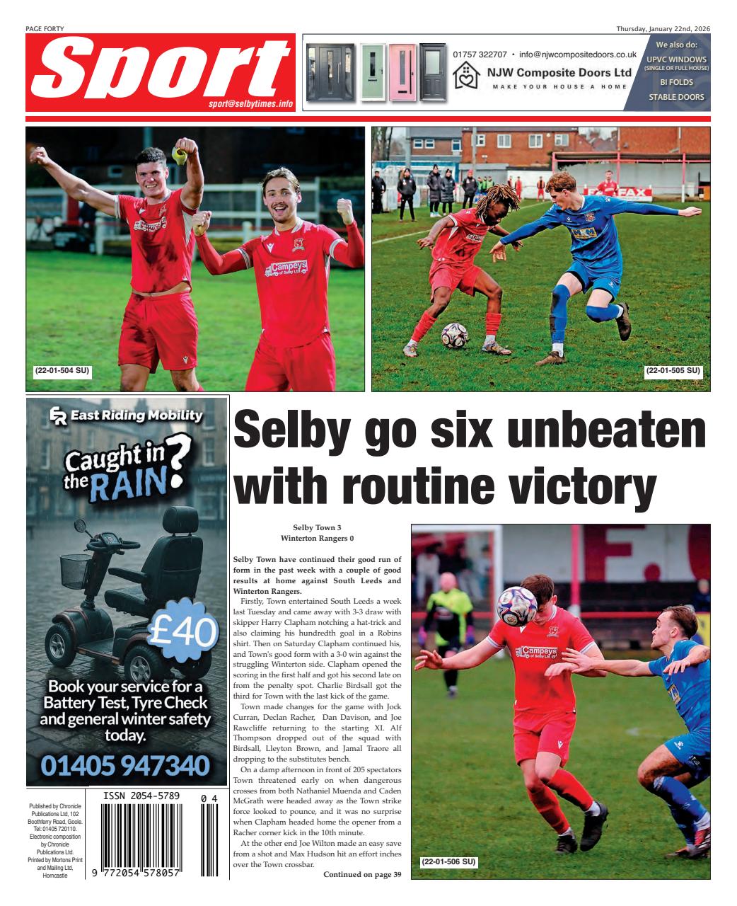 Selby Times Preview Pages