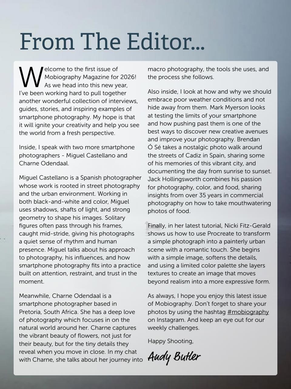 Mobiography Preview Pages