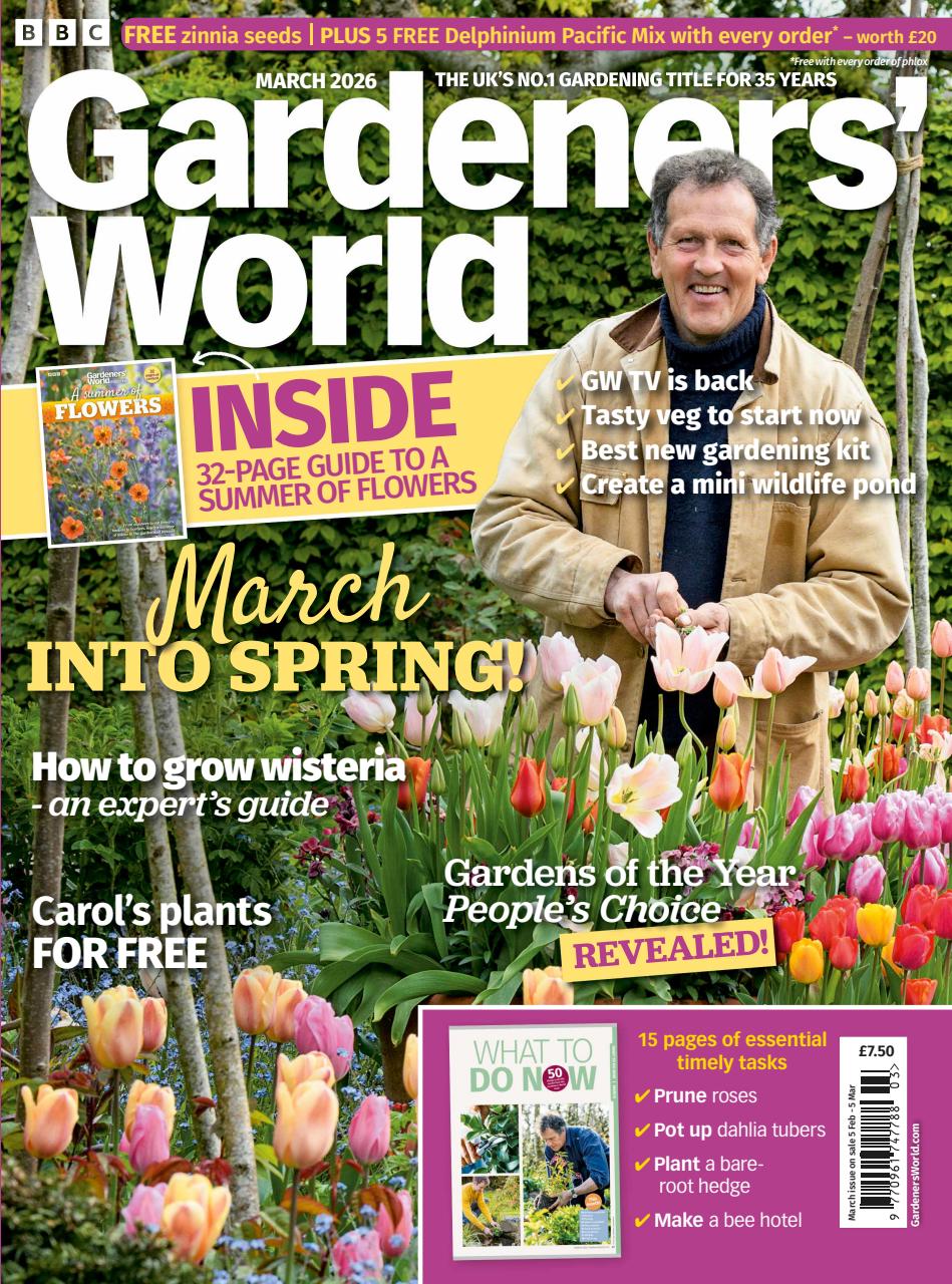 BBC Gardeners’ World Magazine Preview Pages