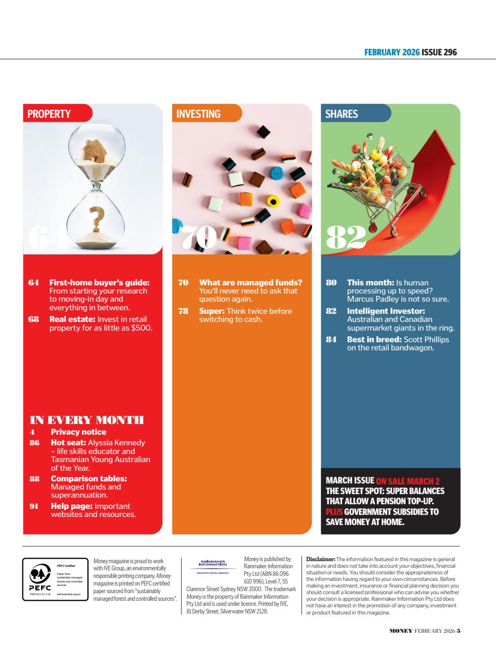 Money Magazine Preview Pages