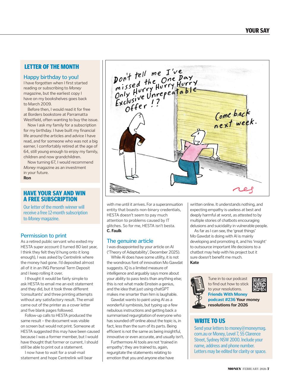 Money Magazine Preview Pages