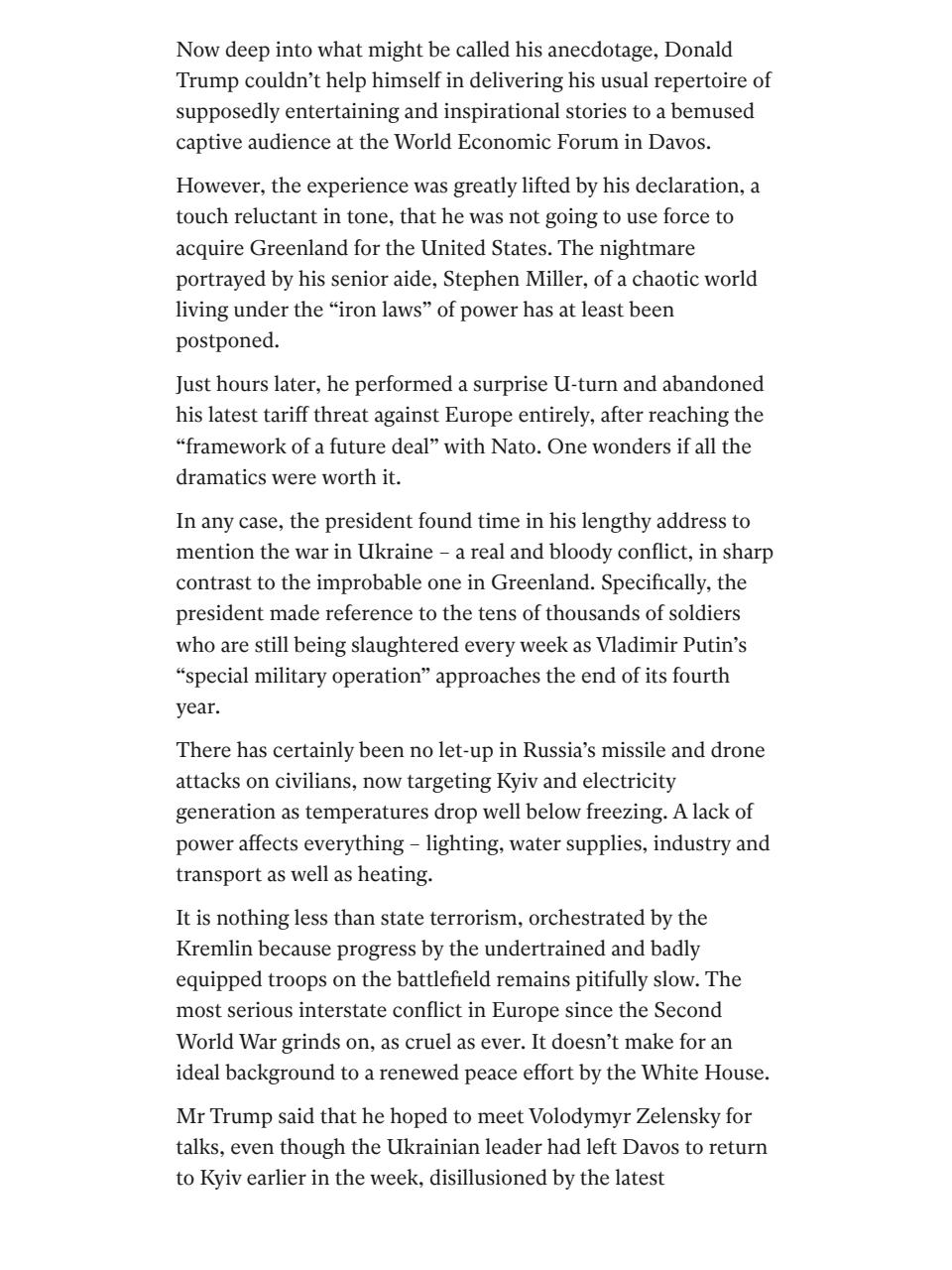 The Independent Daily Edition Newspaper Preview Pages