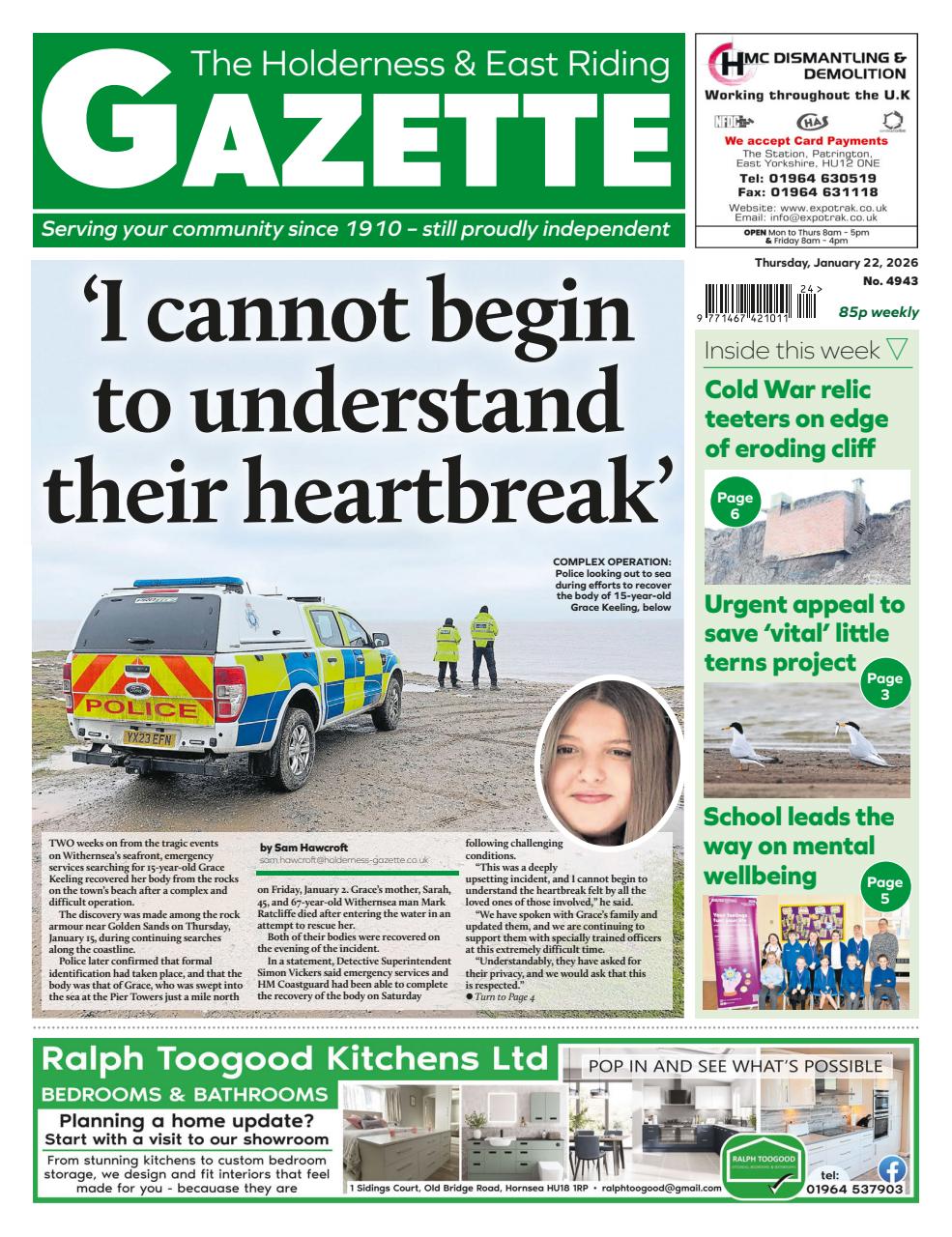 The Holderness & Hornsea Gazette Preview Pages