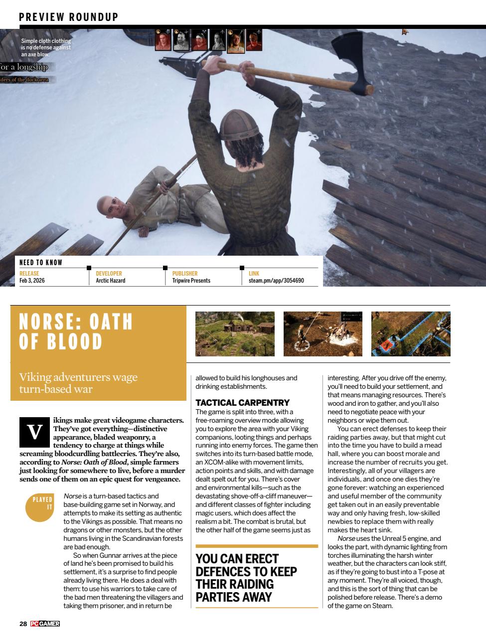 PC Gamer (US Edition) Preview Pages