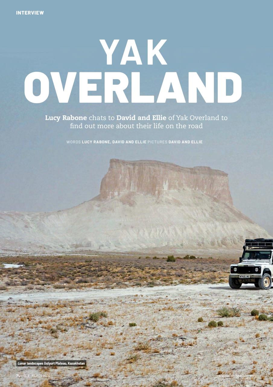 Classic Land Rover Magazine Preview Pages