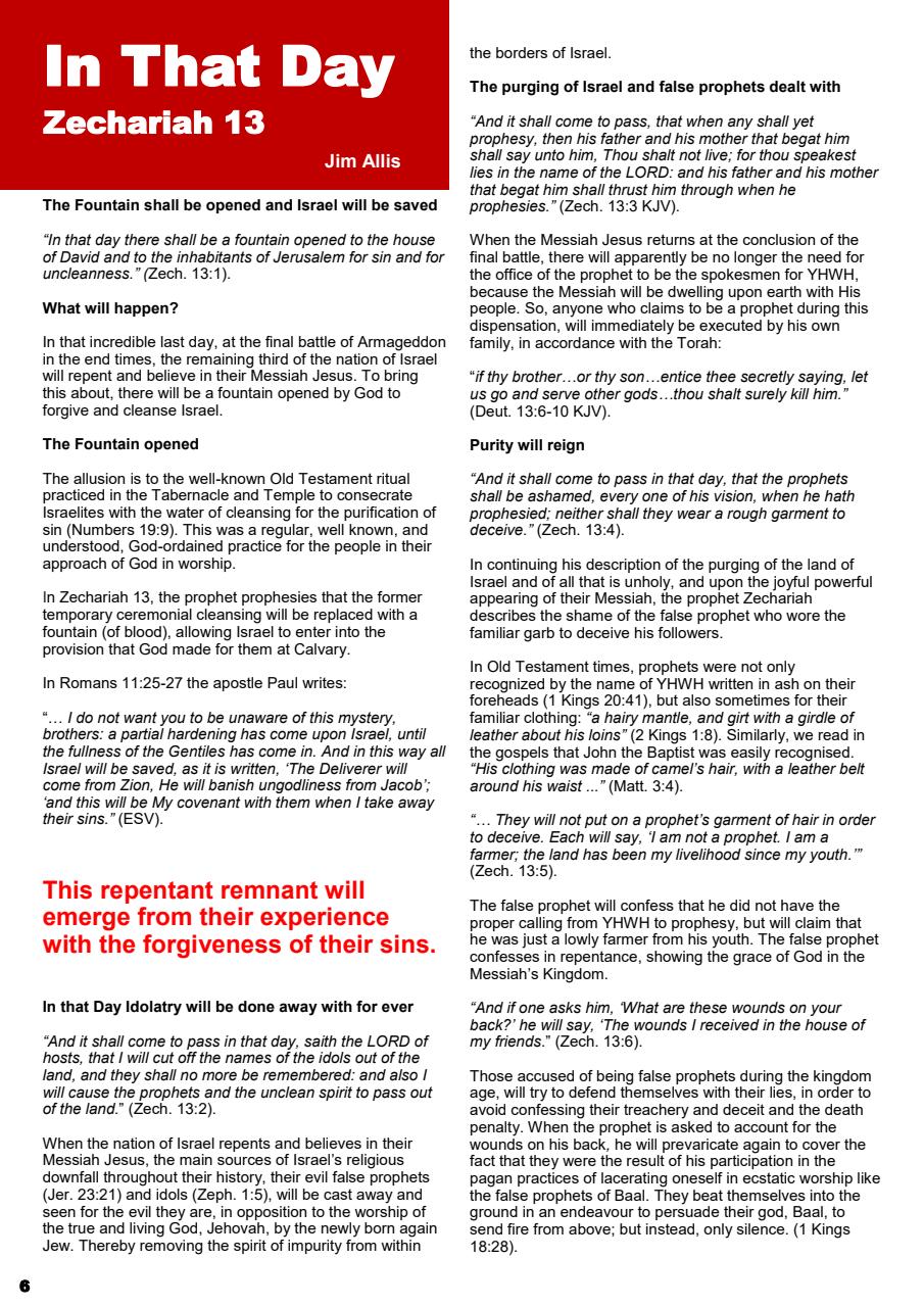 Prophetic Witness Preview Pages