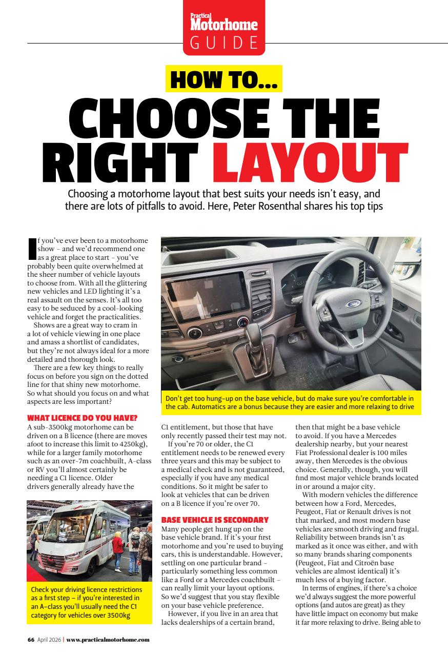 Practical Motorhome Preview Pages