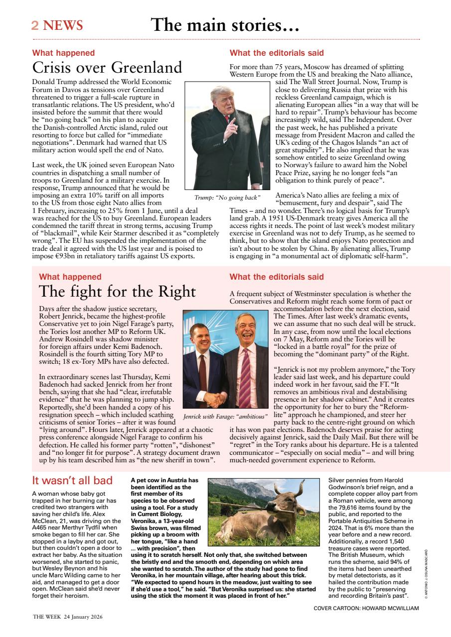 The Week Preview Pages