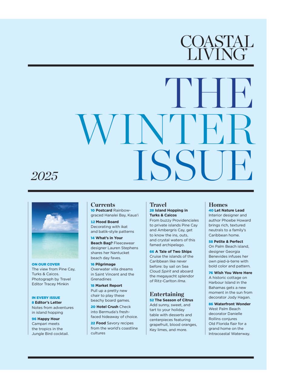 Coastal Living Preview Pages