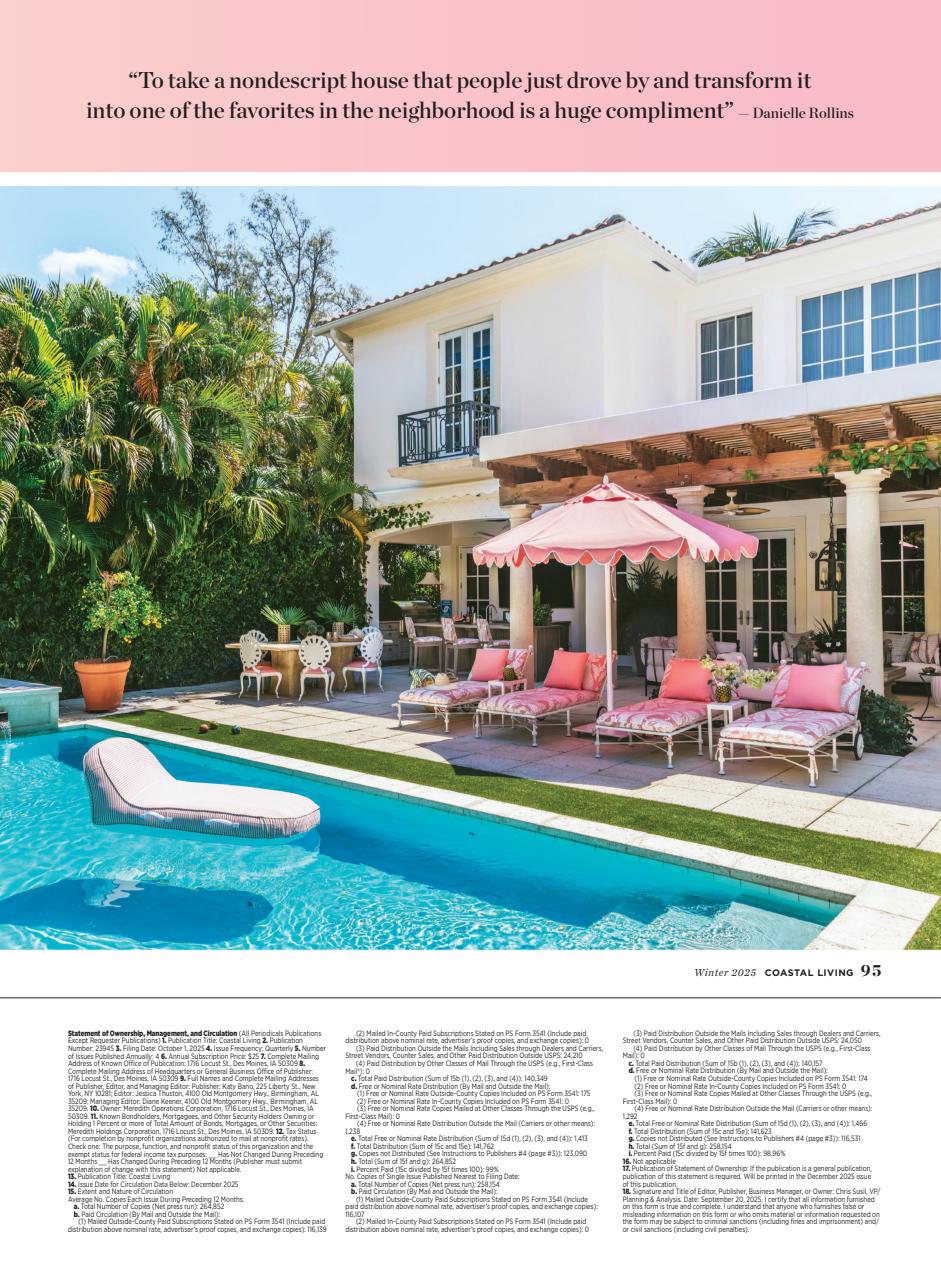 Coastal Living Preview Pages