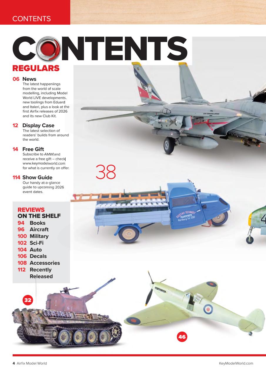 Airfix Model World Preview Pages