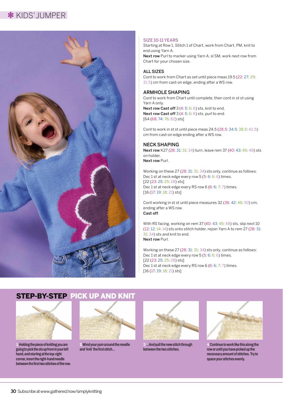 Simply Knitting Preview Pages