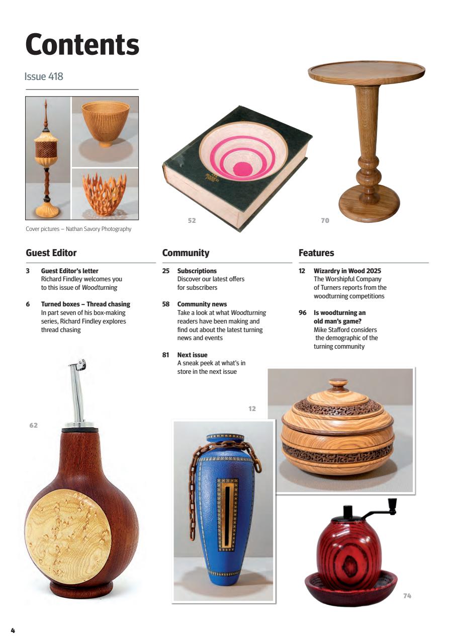 Woodturning Preview Pages