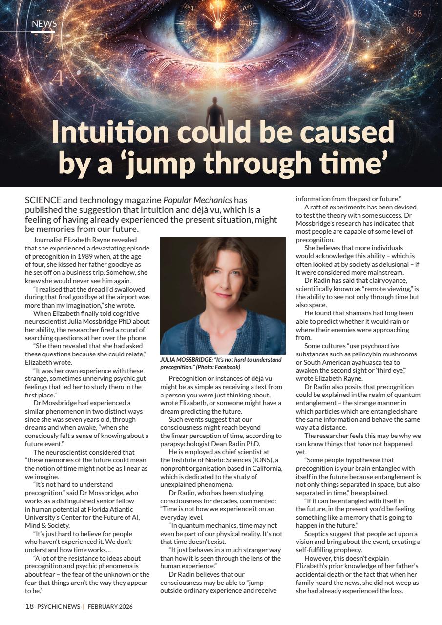 Psychic News Preview Pages