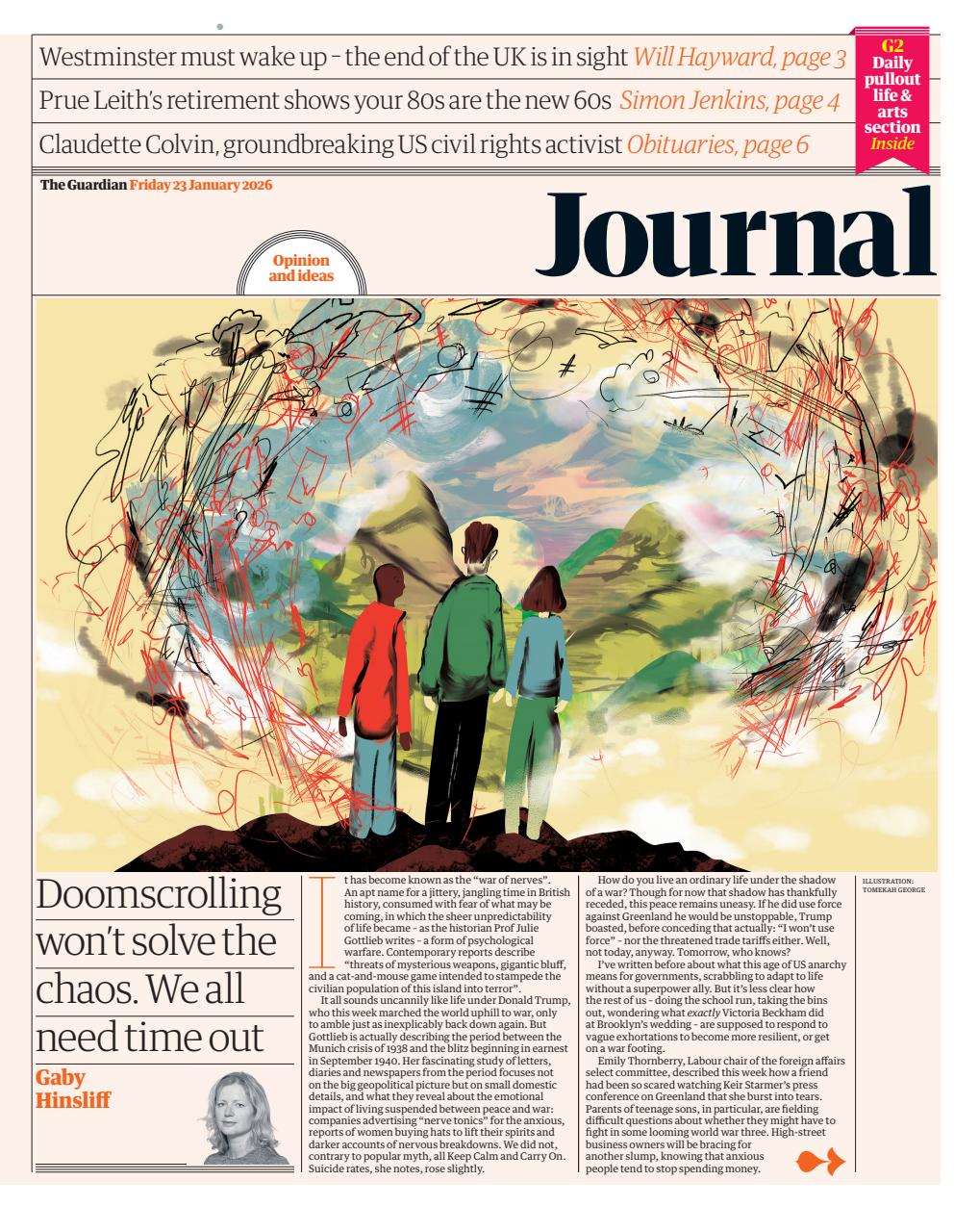 The Guardian Newspaper Preview Pages