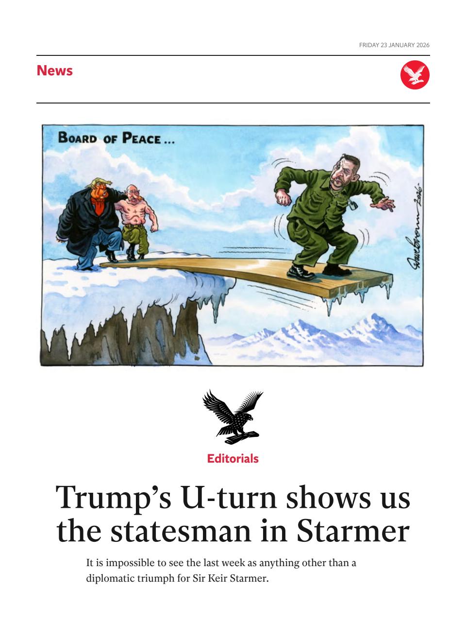 The Independent Daily Edition Newspaper Preview Pages