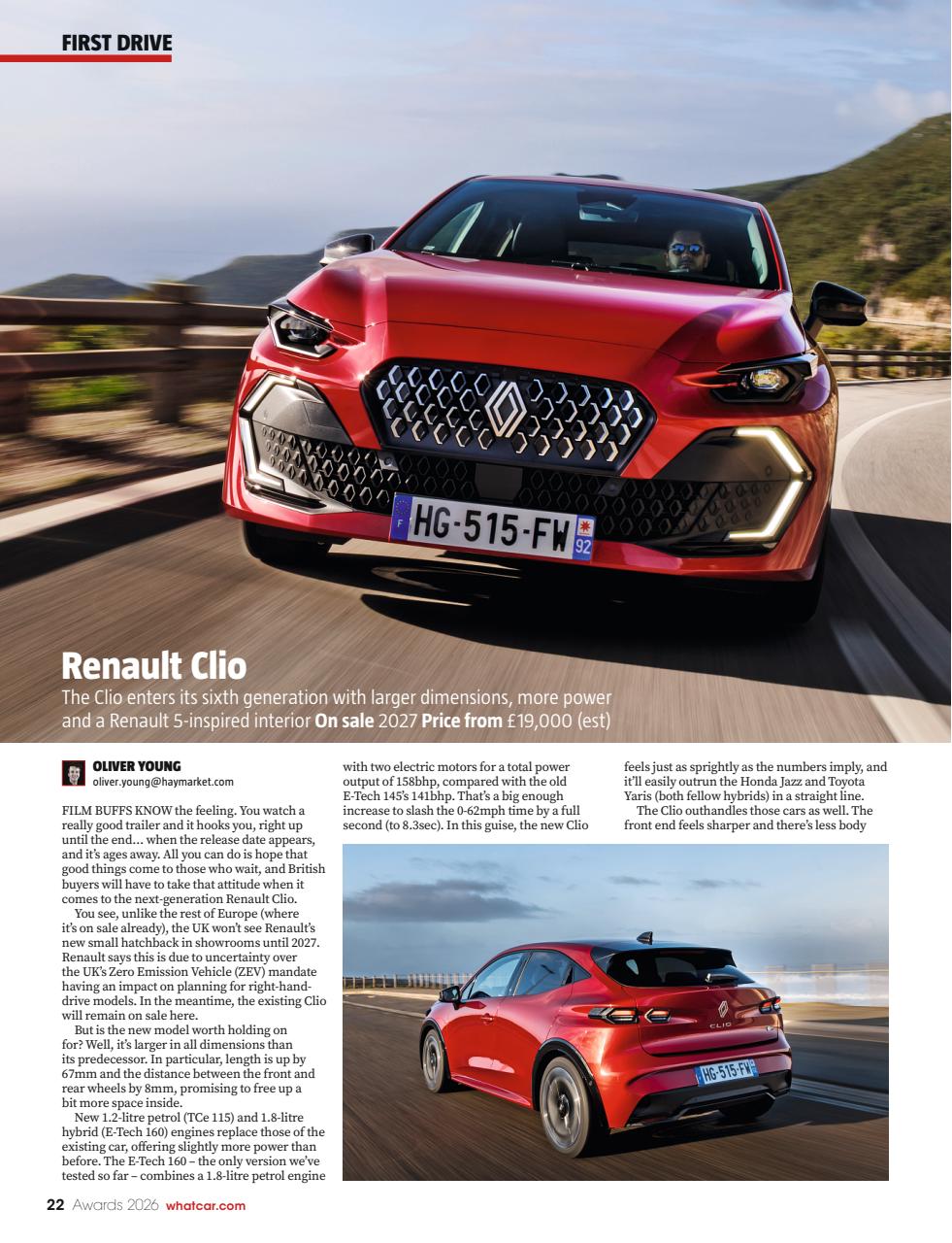 What Car? Preview Pages