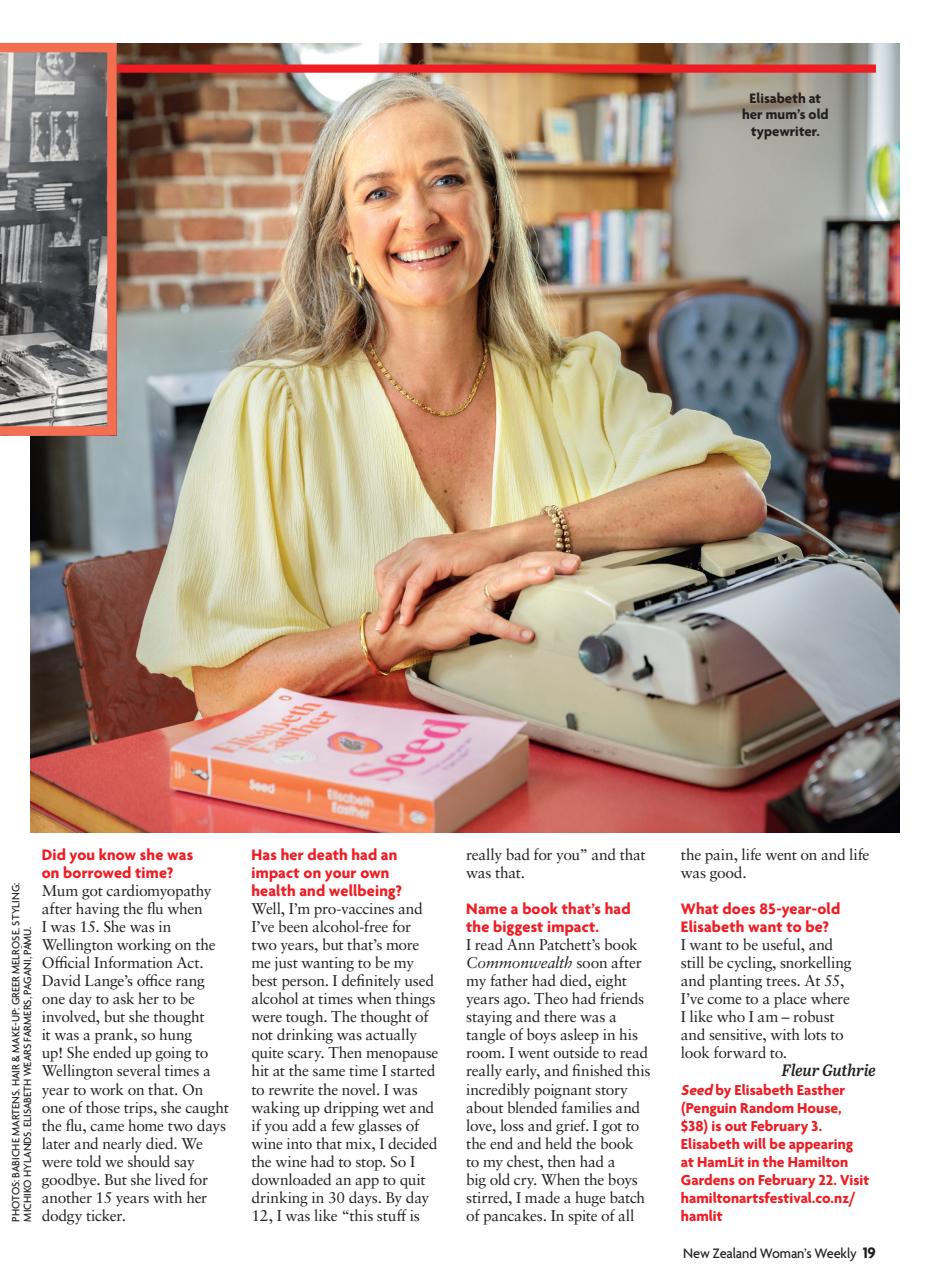 NZ Woman's Weekly Preview Pages