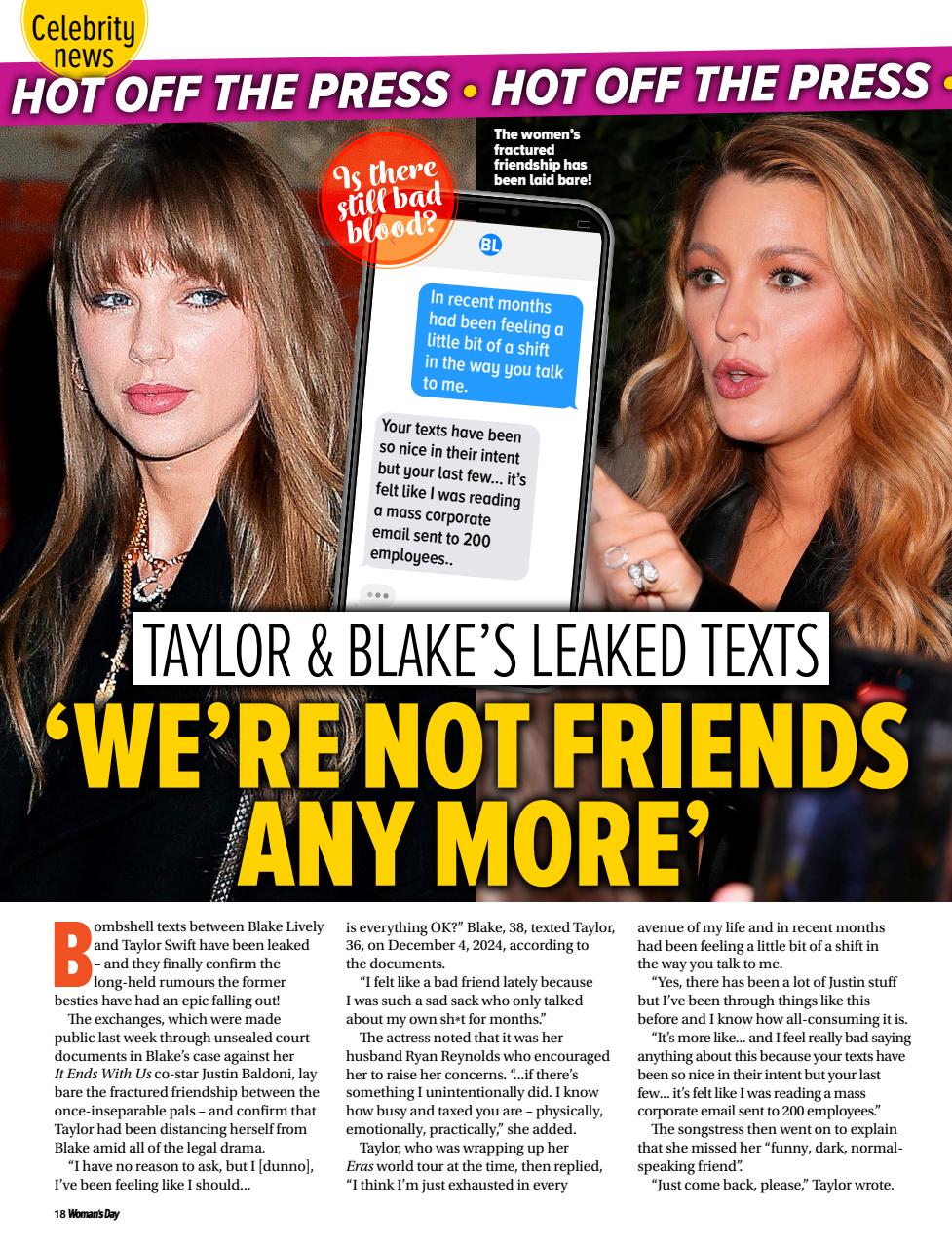 Woman's Day Australia Preview Pages