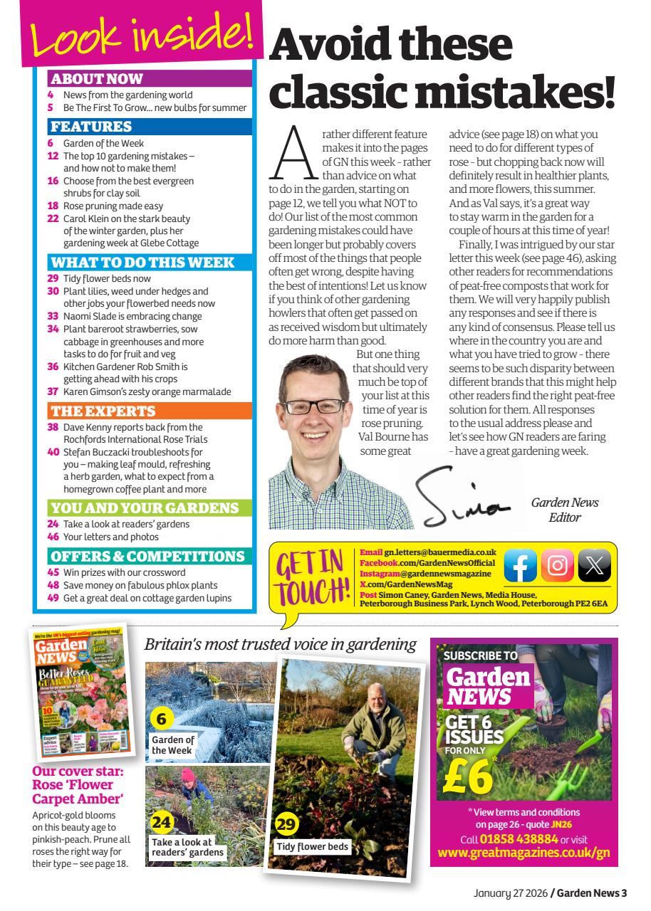 Garden News Preview Pages