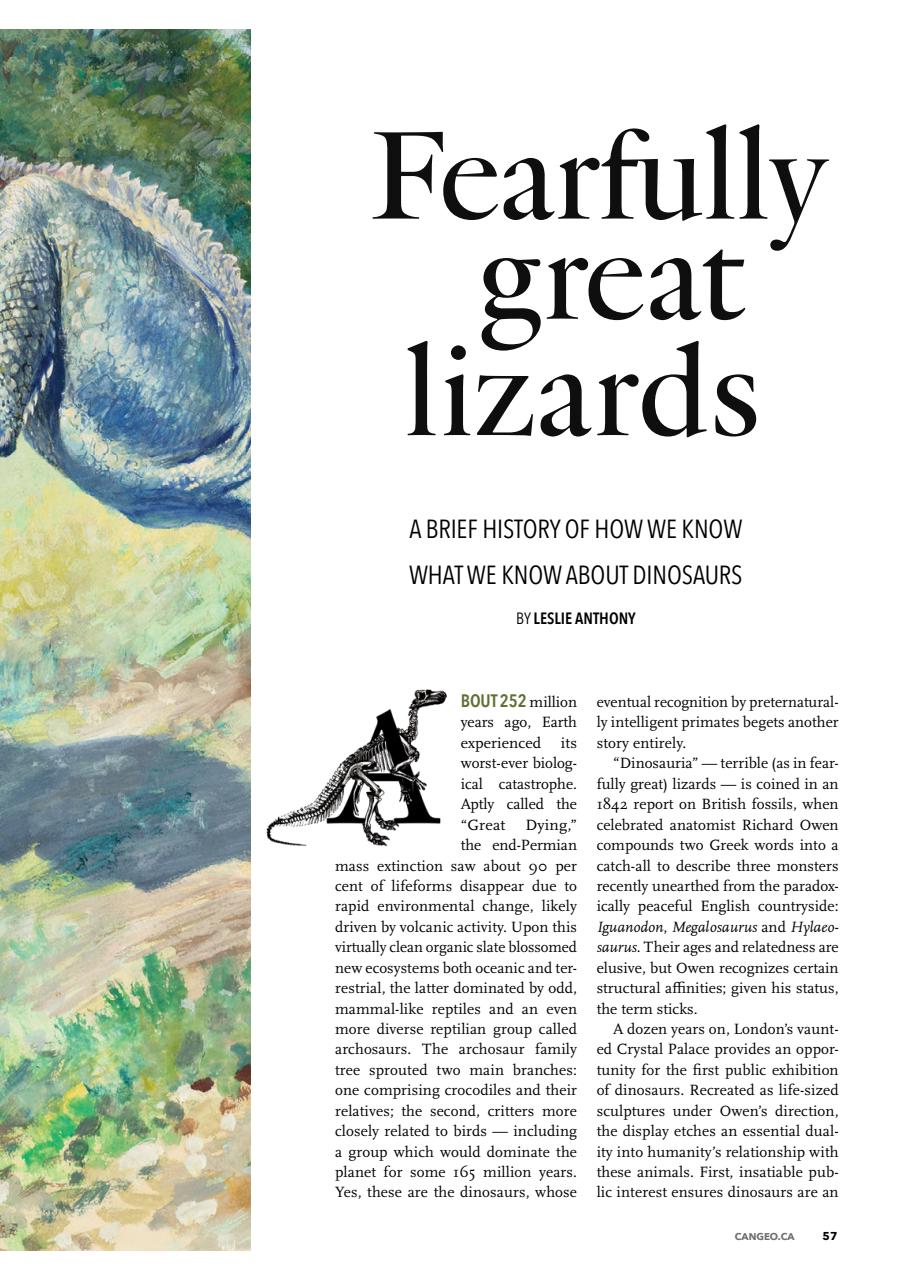 Canadian Geographic Preview Pages