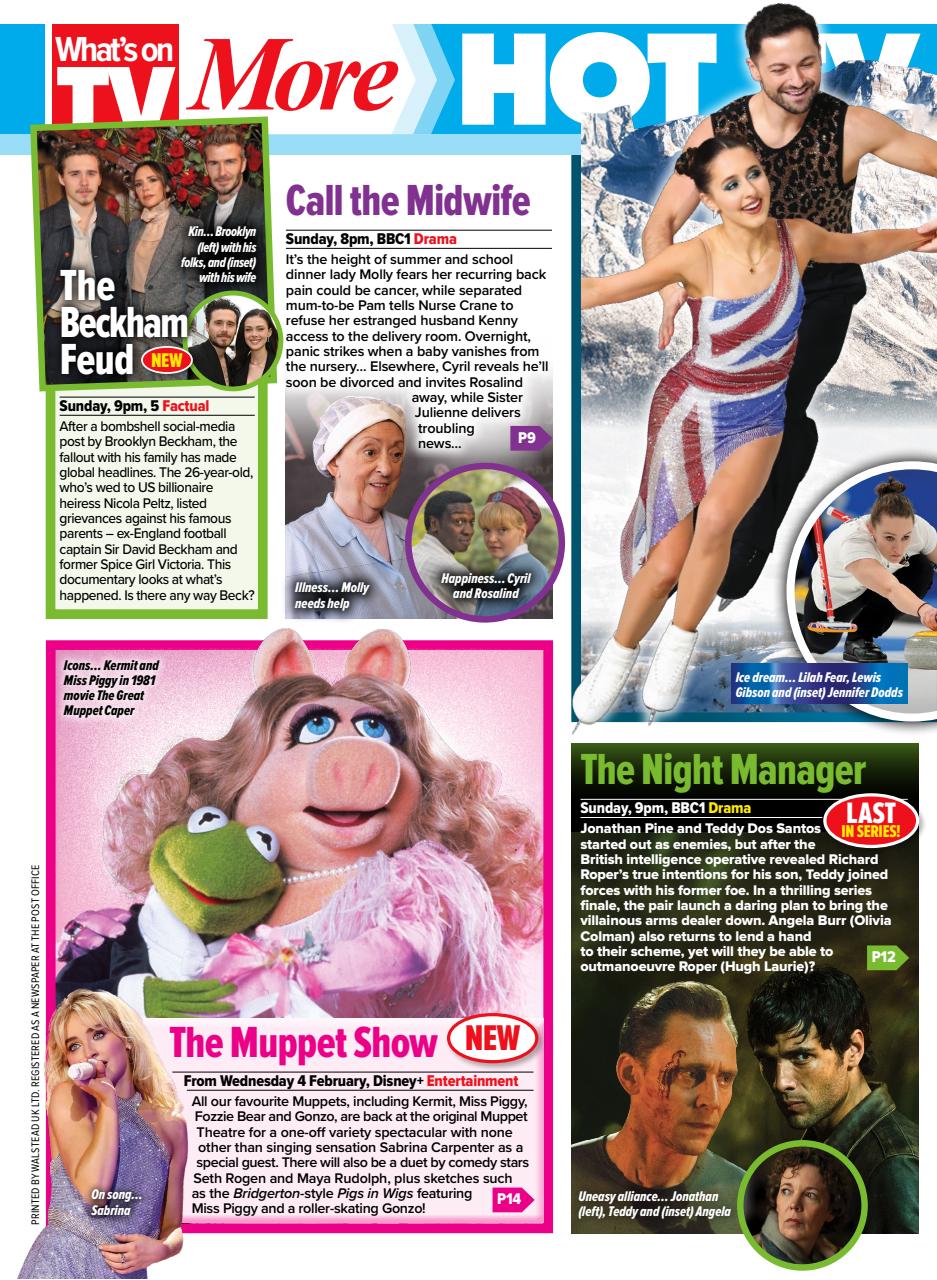 What's on TV Preview Pages
