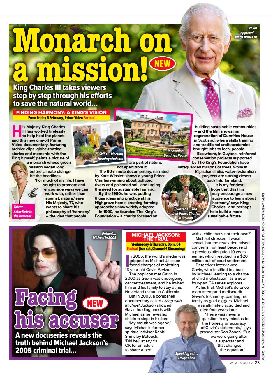 What's on TV Preview Pages