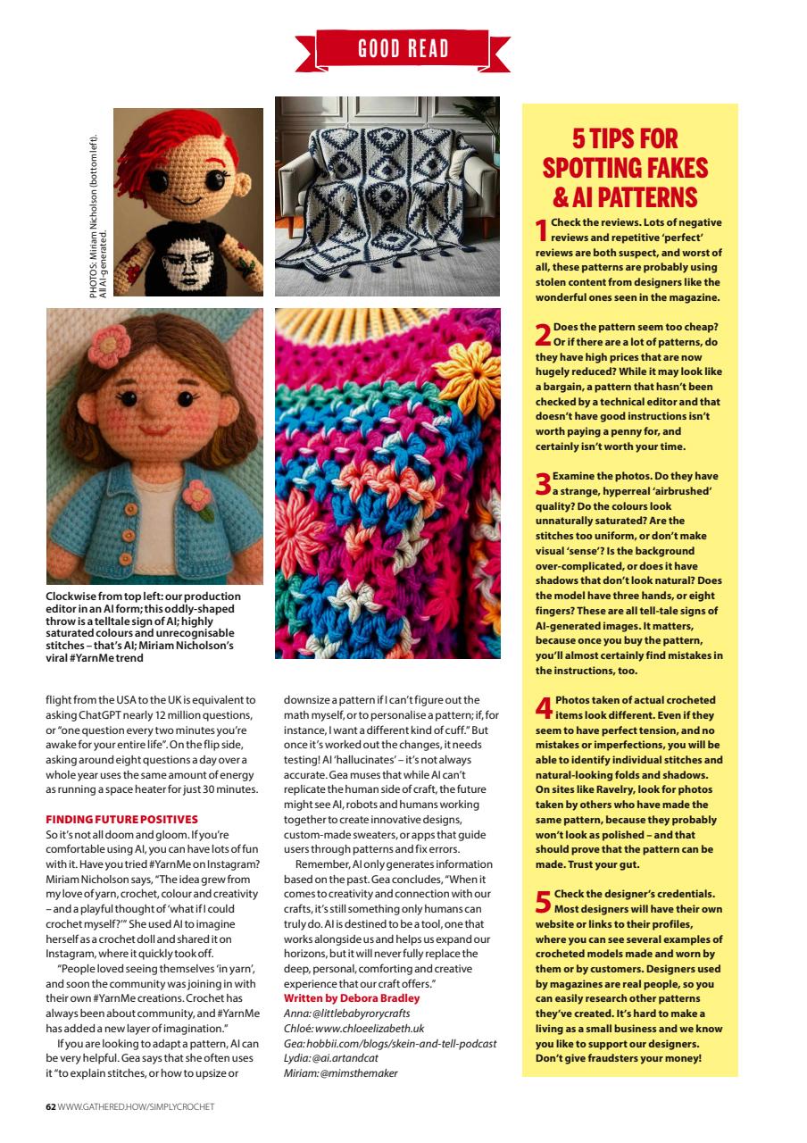 Simply Crochet Preview Pages