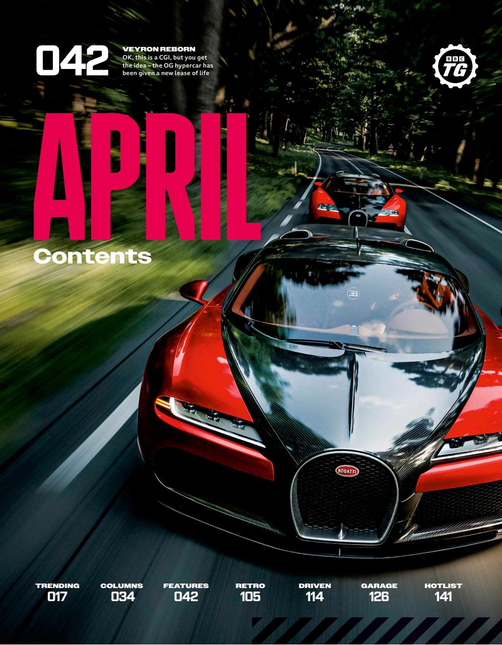 BBC Top Gear Magazine Preview Pages
