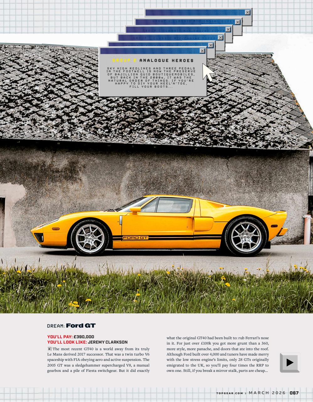 BBC Top Gear Magazine Preview Pages