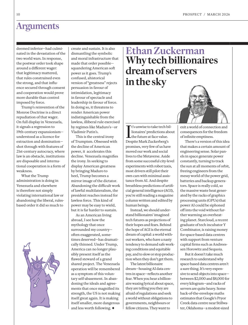 Prospect Magazine Preview Pages