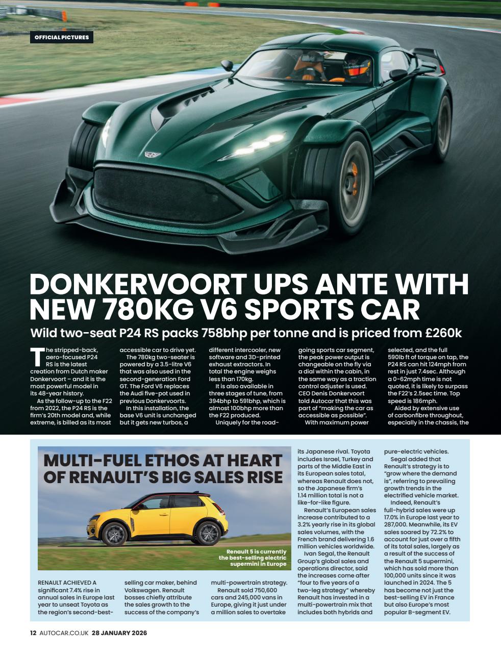Autocar Preview Pages