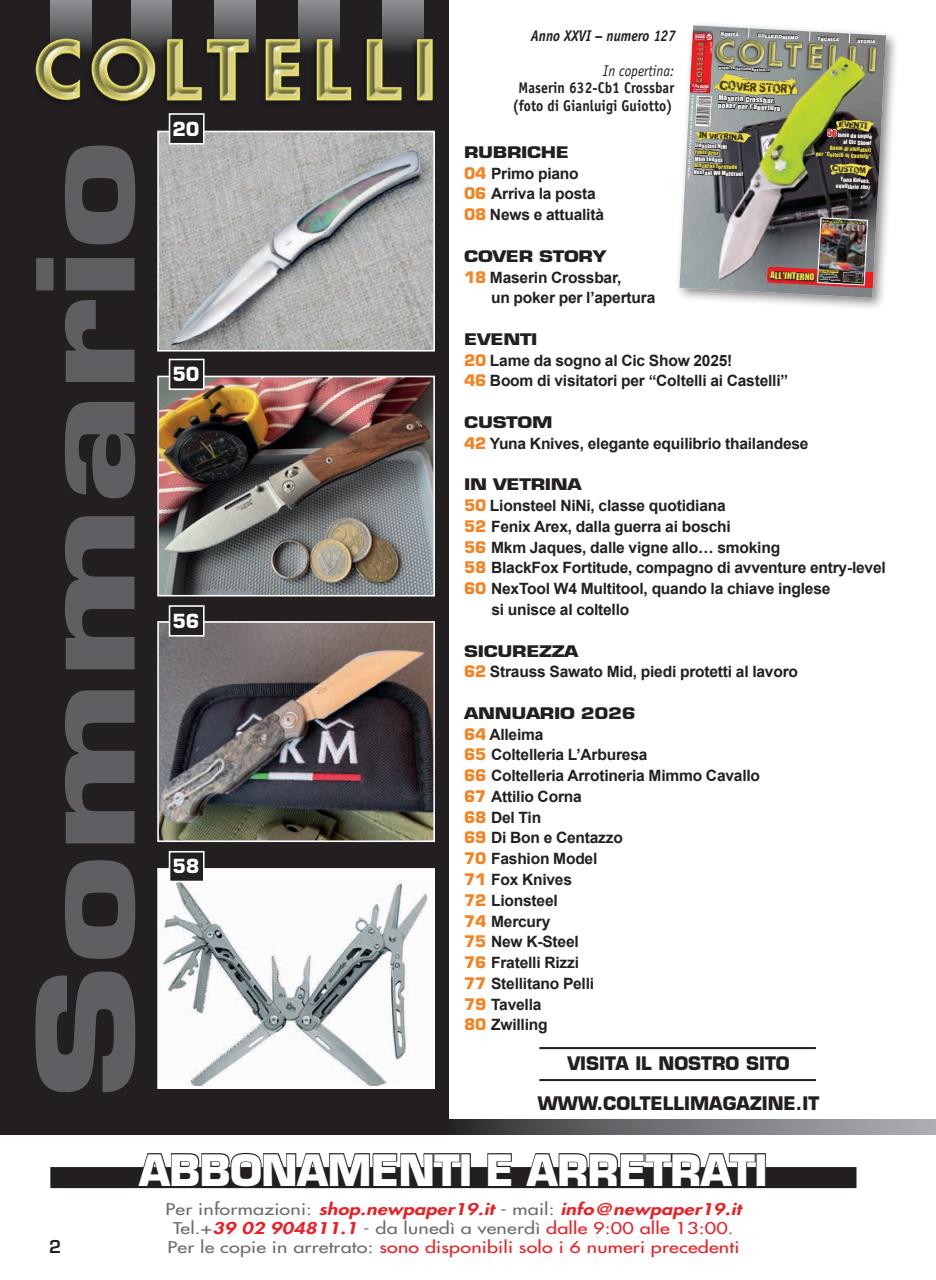 COLTELLI Preview Pages