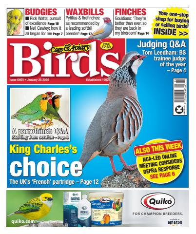 Cage & Aviary Birds issue 28th January 2026