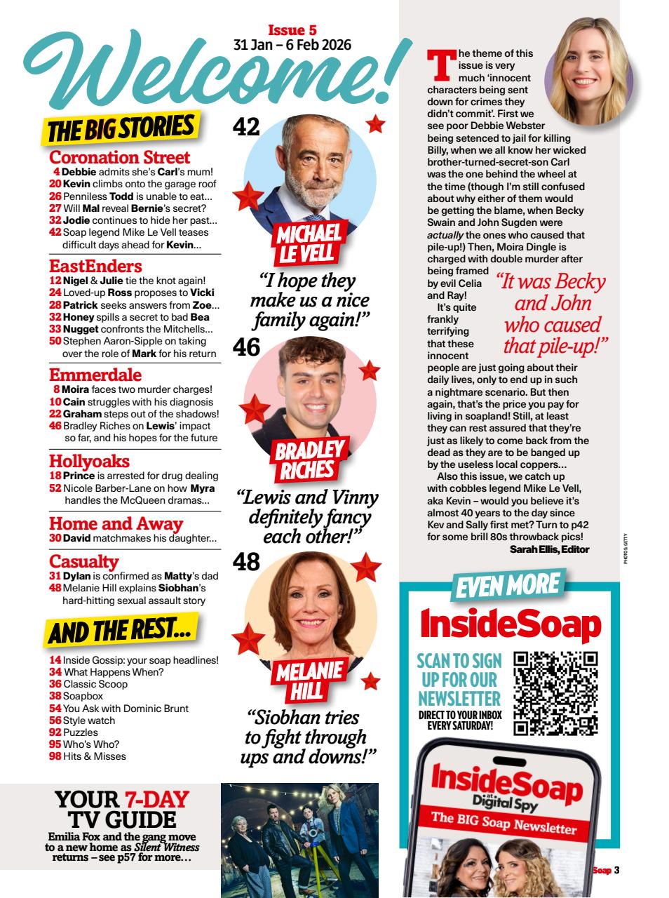 Inside Soap Preview Pages