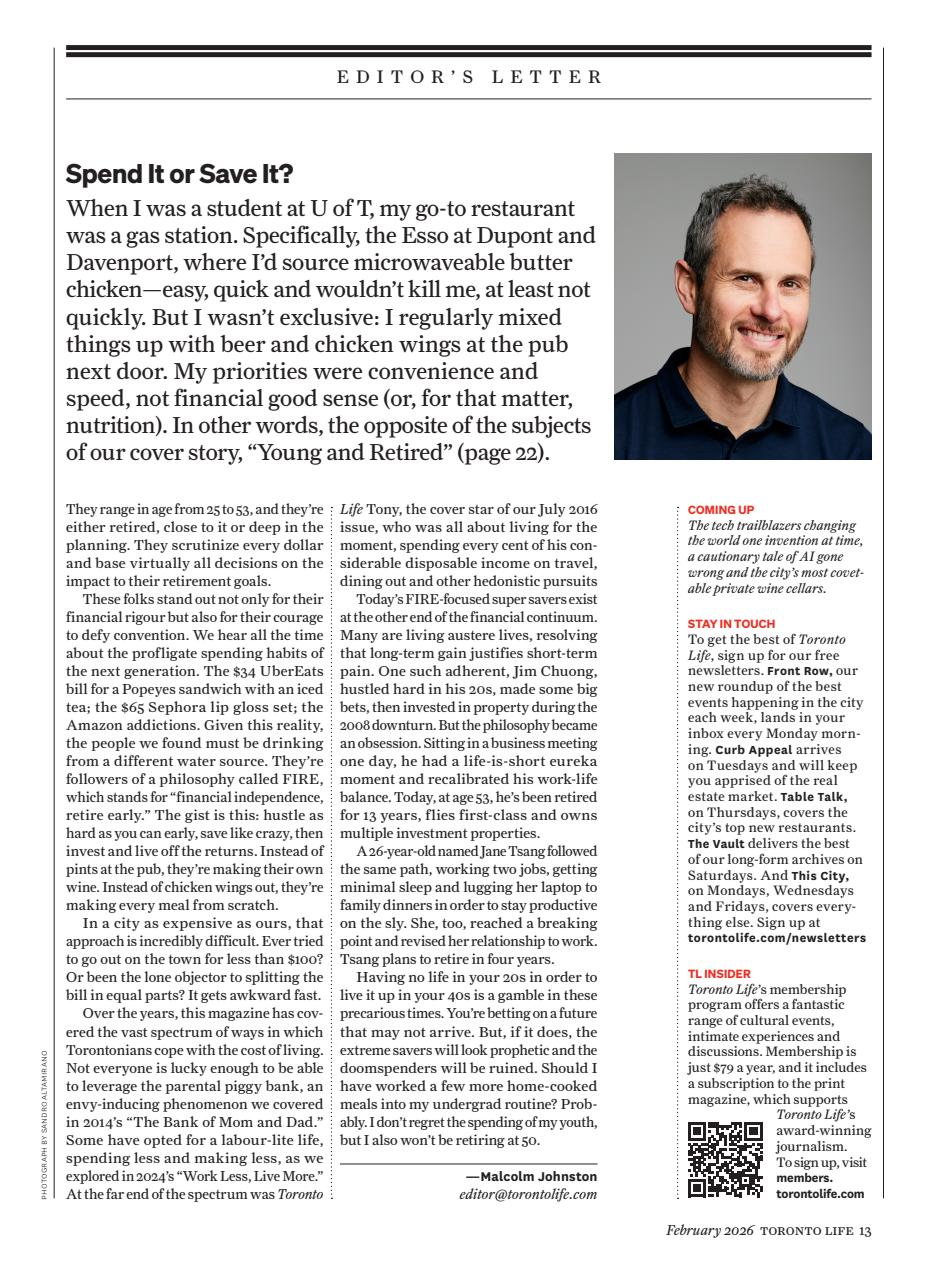 Toronto Life Preview Pages