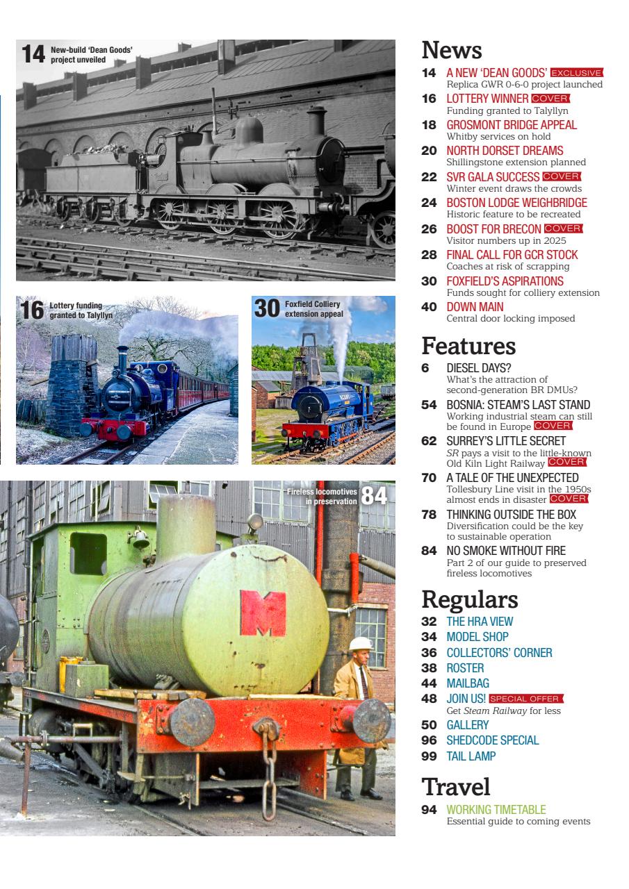 Steam Railway Preview Pages