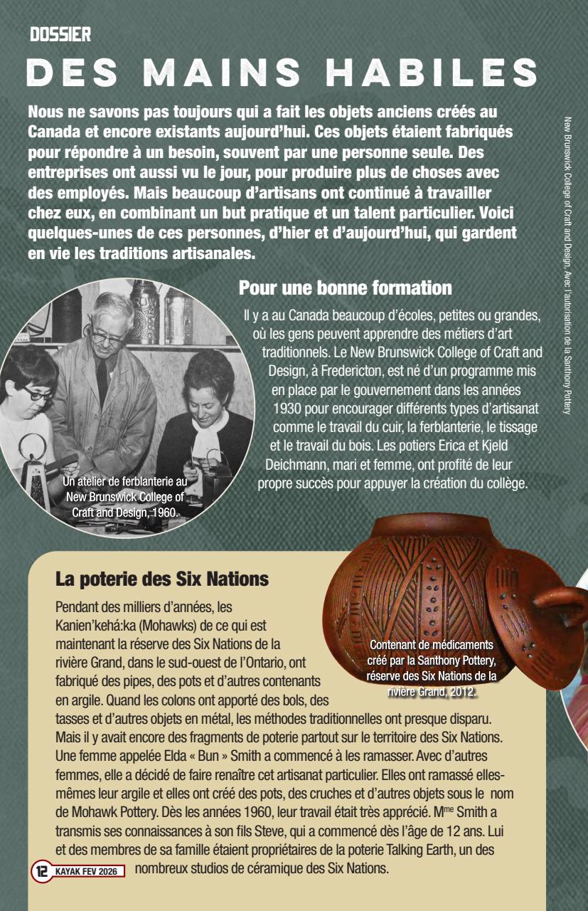 Kayak: Canada's History Magazine for Kids (French Edition) Preview Pages