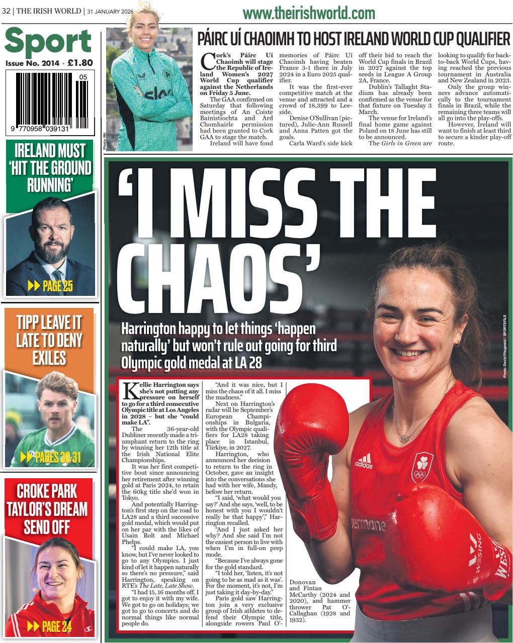 Irish World Preview Pages