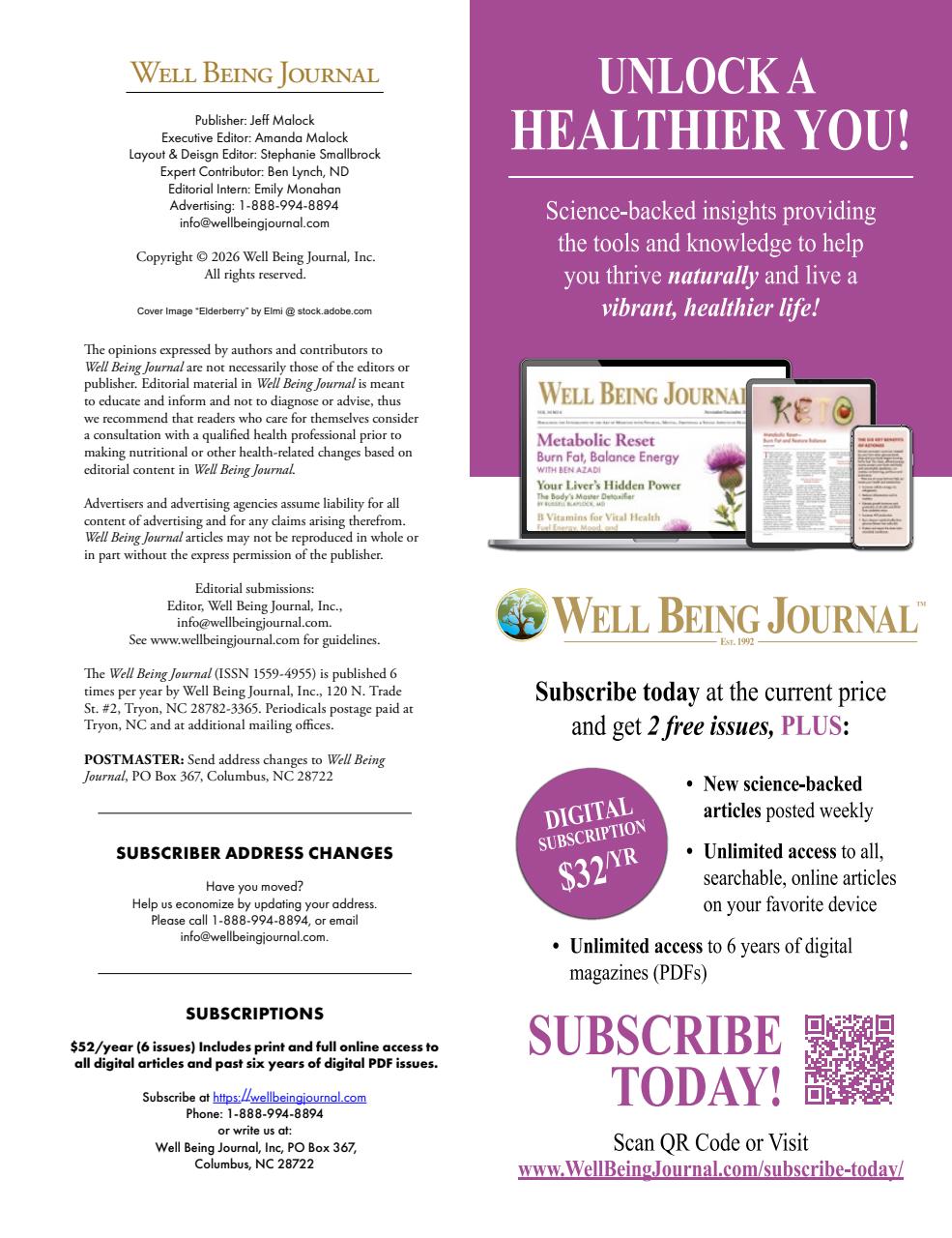 Well Being Journal Preview Pages