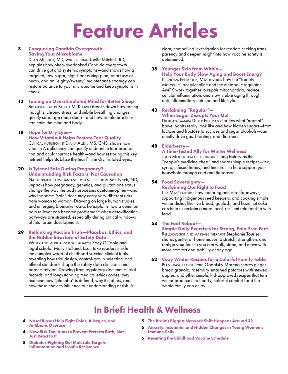 Well Being Journal Preview Pages