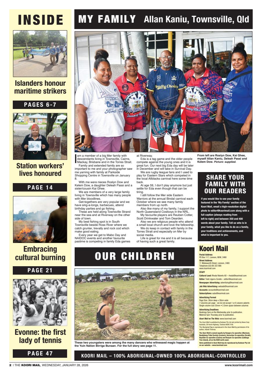 Koori Mail Preview Pages