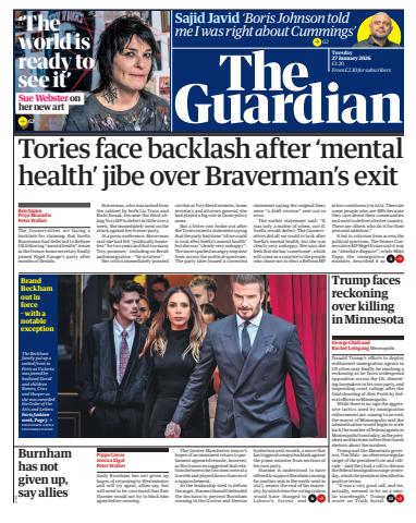The Guardian Newspaper issue Tuesday, 27 January 2026