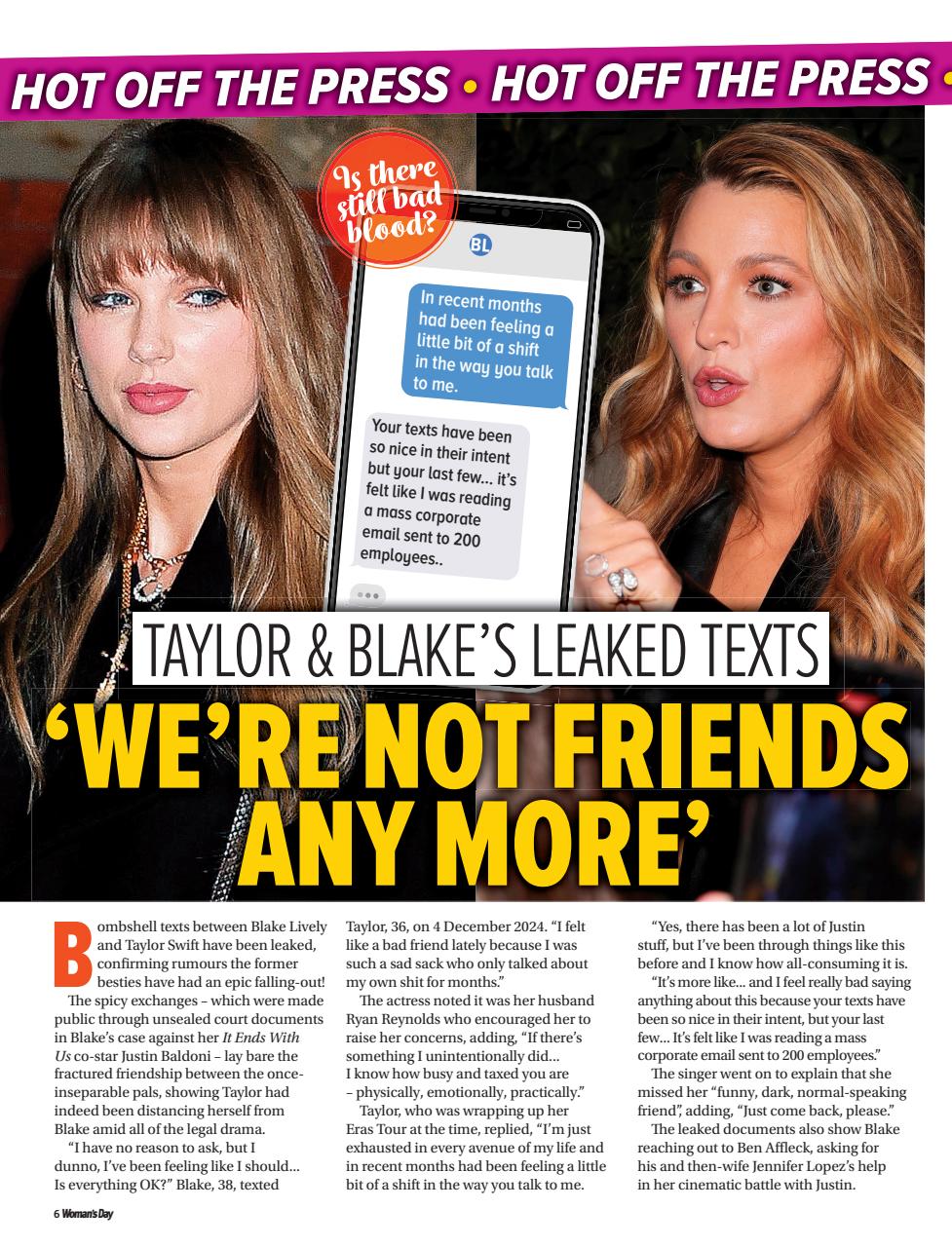 Woman's Day NZ Preview Pages