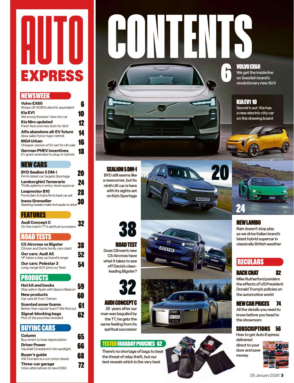 Auto Express Preview Pages